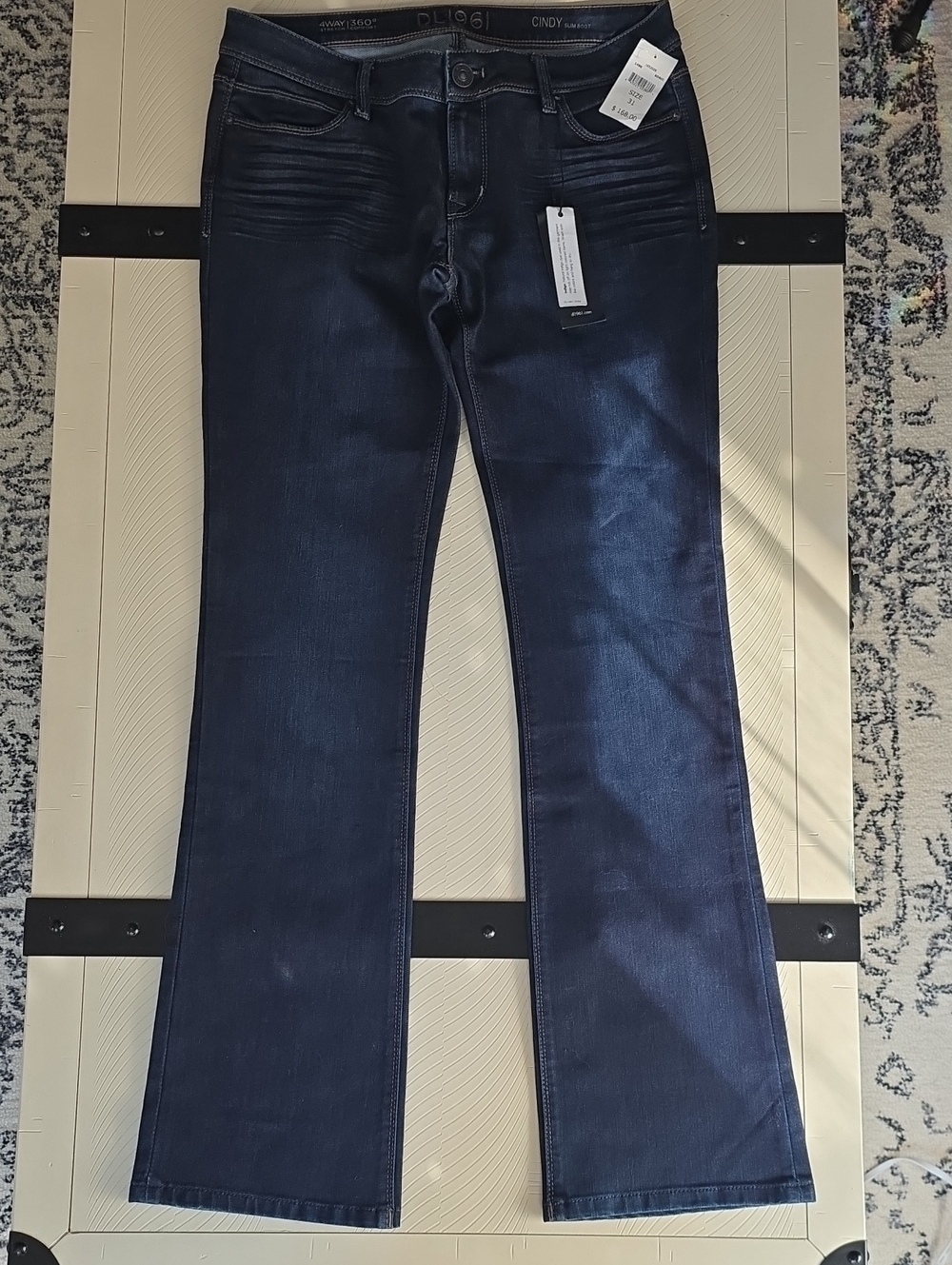 DL1961 Cindy Dark Blue Flare Jeans